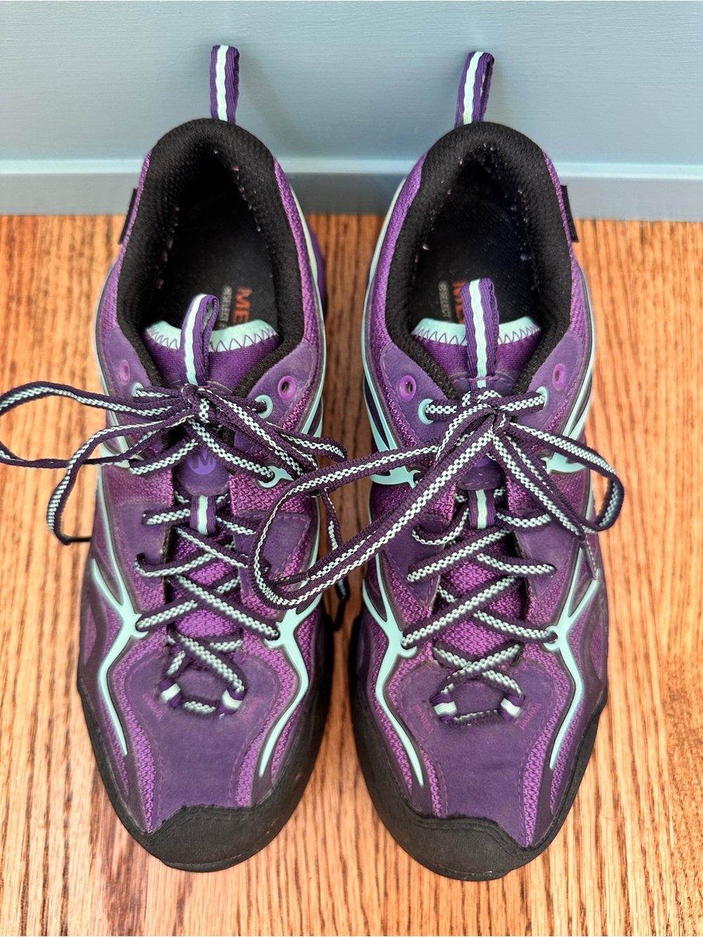 MERRELL Capra Sport Athletic Hiking Shoe J65008 Women’s 8 Royal Lilac - Picture 6 of 8